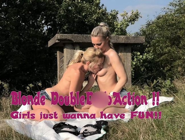 Miley-Weasel Porno Video: HOT !!! Blonde Doubledil*oAction !!